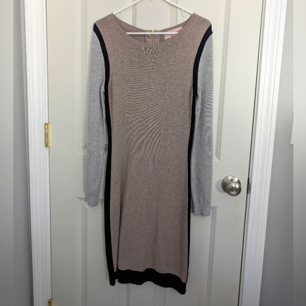 Colorblock Midi Philosophy Dress